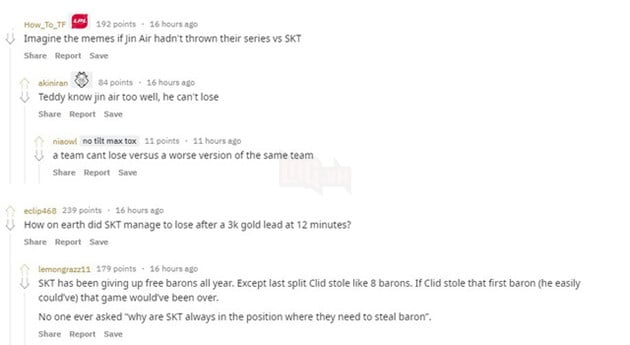 LMHT: Fan SKT T1 nổi trận lôi đình khi đội tuyển này thua 4 trận liên tiếp 4