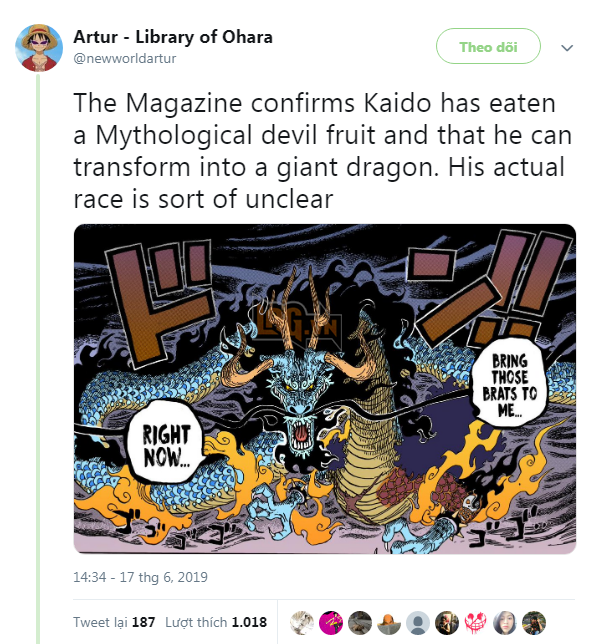 One Piece: Hé lộ sự thật về trái Ác Quỷ của Tứ Hoàng Kaido, hắn ta trước từng là con người 2