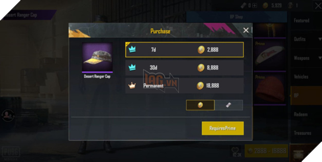 Game thủ chơi bản PUBG Mobile VNG bị mất quyền lợi dùng BP 2