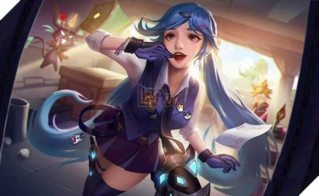 LMHT: Jinx bất ngờ có skin Học Viện Chiến Binh với bộ ngực siêu khủng 2