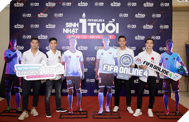 FIFA Online 4 mừng sinh nhật 1 tuổi, hội ngộ anh tài bóng đá Việt