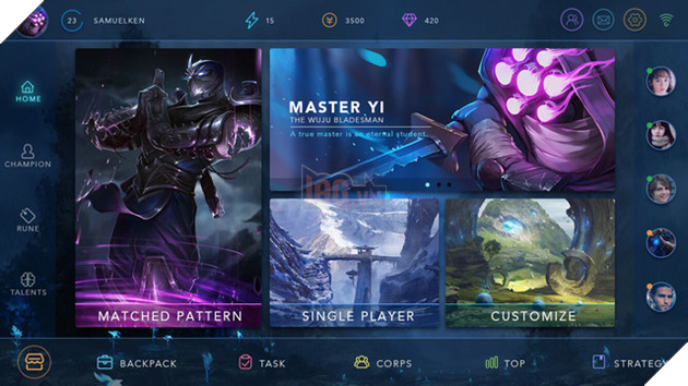 Fan LMHT bất ngờ thiết kế giao diện cho LMHT Mobile đẹp đến ngỡ ngàng 11