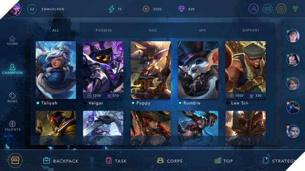 Fan LMHT bất ngờ thiết kế giao diện cho LMHT Mobile đẹp đến ngỡ ngàng 13