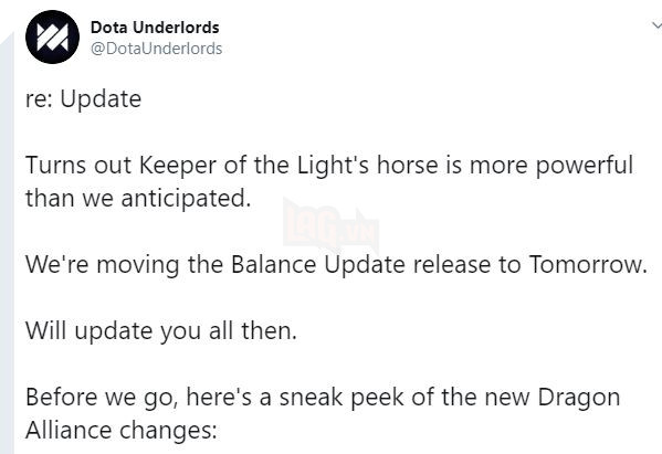 Dota Underlords - Hé lộ bản cập nhật mới ngày 26/6 - Dragon chỉ còn cần 2 unit để kích hoạt hiệu ứng 2