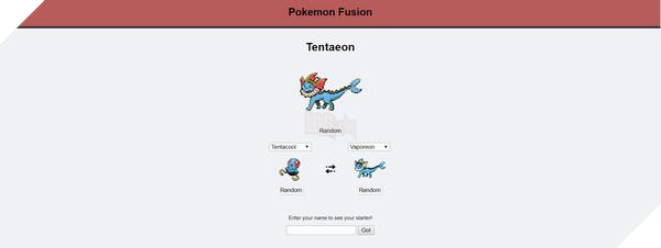 Mạng Internet một lần nữa bấn loạn với Pokemon nhờ Pokefusion