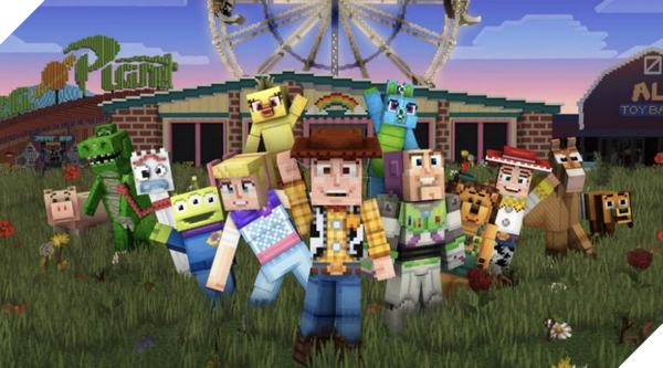 Khi Toy Story du nhập vào thế giới Minecraft