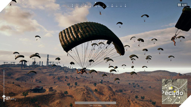 Hướng dẫn cách đáp dù cực nhanh cho PUBG bản cập nhật mới nhất 2