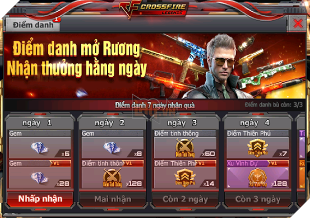 CFL Lottery nhân dịp thứ 6 cuối cùng của tháng với phần thưởng lên đến 10000 GEM