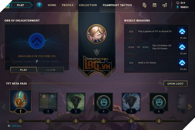 Đấu Trường Chân Lý - Bản cập nhật lớn đầu tiên - Ra mắt Beta Pass và buff tướng bậc 5 2