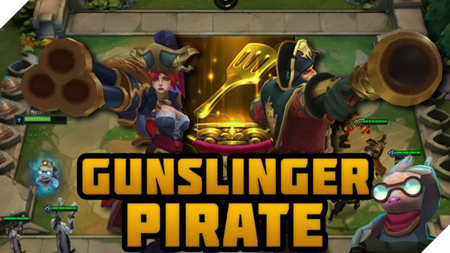 Đấu Trường Chân Lý: Hướng dẫn đội hình Hải Tặc phối hợp - Dùng Vàng đè bẹp đối thủ