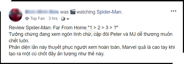 Tổng hợp đánh giá Spider-Man: Far From Home - Fan Việt khen không trượt phát nào 8