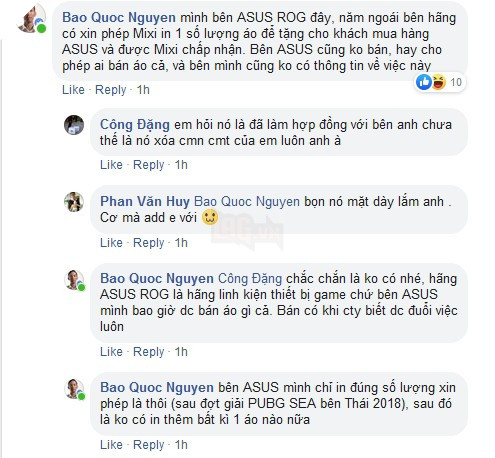 Shop quần áo ăn trộm thiết kế của Refund Gaming và bị report bay màu ngay lập tức 3