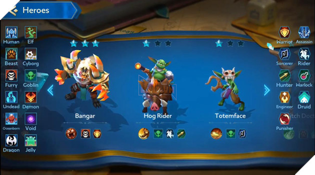 Chess Rush bê nguyên xi dàn tướng của tựa game War Song vào dàn tướng của mình 6