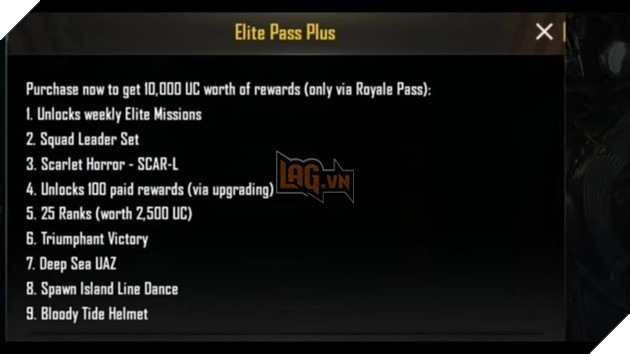 PUBG Mobile: Tất tần tật về Royale Pass mùa 8và ngày phát hành Season 8 Update 4