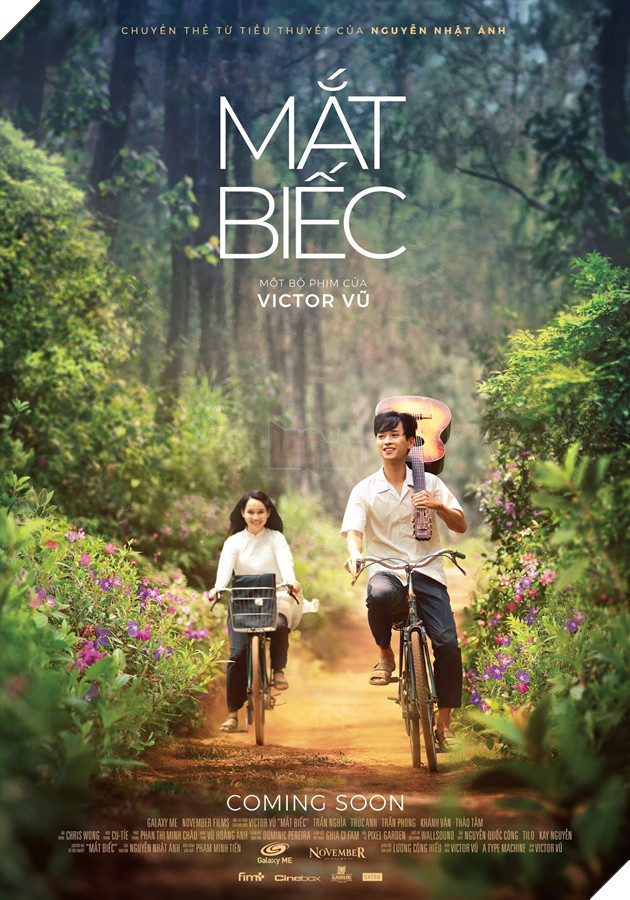 Mắt biếc tung teaser poster với gam màu tươi tắn