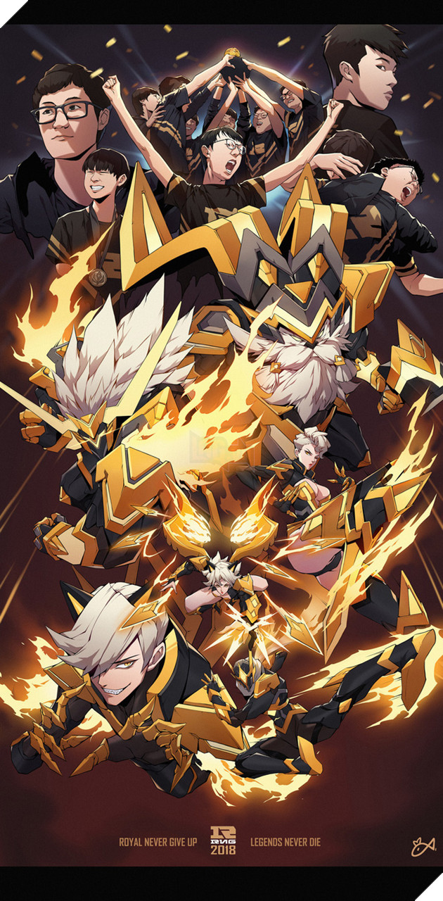 LMHT: Người hâm mộ làm hẳn bộ skin vô địch dành cho RNG vì chờ lâu quá chưa thấy họ vô địch CKTG 3