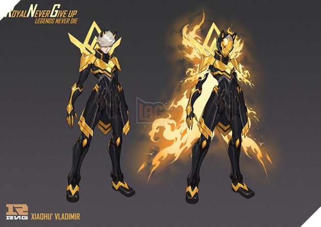 LMHT: Người hâm mộ làm hẳn bộ skin vô địch dành cho RNG vì chờ lâu quá chưa thấy họ vô địch CKTG 9