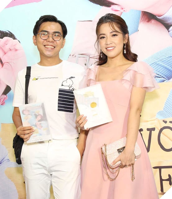 Harry Lu sánh đôi bên Oanh Kiều, đo độ điển trai với B.Trần tại họp báo phim ‘Thật tuyệt vời khi ở bên em’ 28