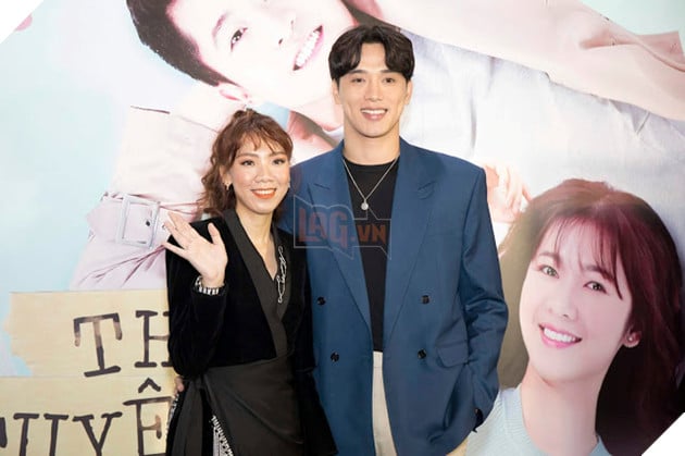 Harry Lu sánh đôi bên Oanh Kiều, đo độ điển trai với B.Trần tại họp báo phim ‘Thật tuyệt vời khi ở bên em’ 14