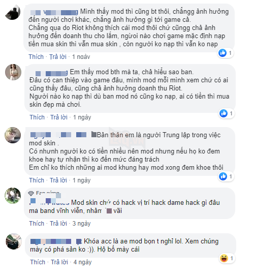 LMHT: Game thủ Việt tranh cãi nảy lửa về lệnh cấm mod skin của Riot Games 2