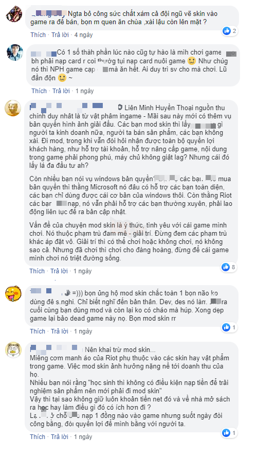 LMHT: Game thủ Việt tranh cãi nảy lửa về lệnh cấm mod skin của Riot Games 4