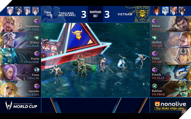 AWC 2019: Niềm hy vọng cuối cùng của Việt Nam tại đấu trường Liên quân Thế giới đối đầu Thái Lan Wildcard 13