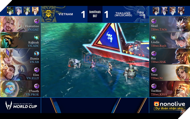 AWC 2019: Niềm hy vọng cuối cùng của Việt Nam tại đấu trường Liên quân Thế giới đối đầu Thái Lan Wildcard 5