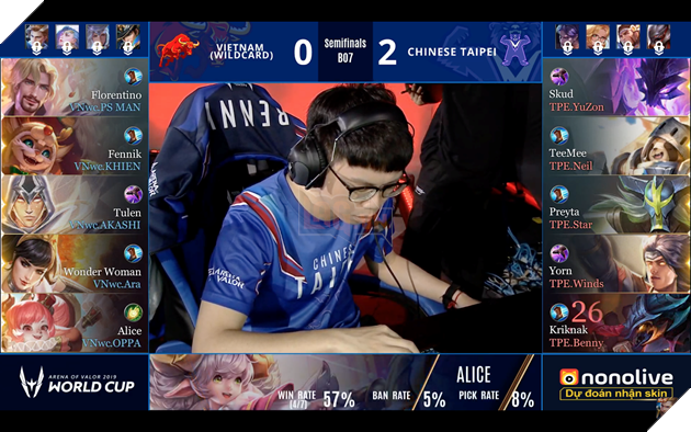 AWC 2019: Loạt BO7 sòng phẳng của Việt Nam Wildcard trước ứng cử viên số một cho chức vô địch 7