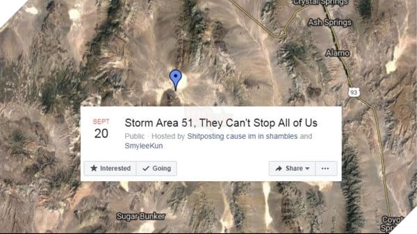 Quân đội lên tiếng cảnh báo về sự kiện Đột kích Khu vực 51