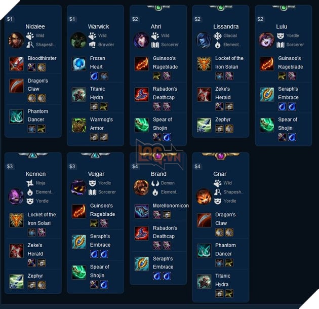 Đấu Trường Chân Lý: Top 5 đội hình mạnh nhất trong Chế Độ Xếp Hạng mà bạn nên thử qua 3