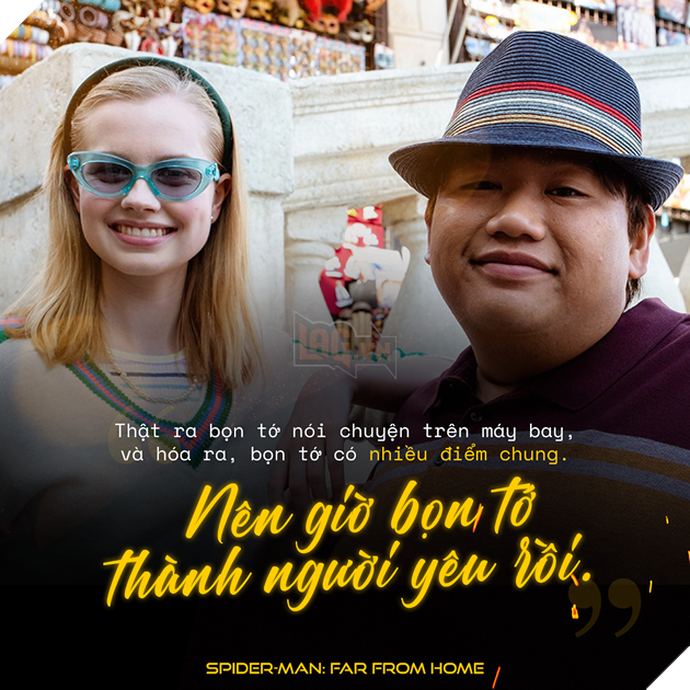 3 cặp đôi siêu lầy, siêu đáng yêu của Spider-Man: Far From Home