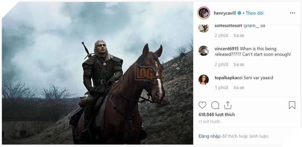Seri The Witcher trên Netflix hé lộ hình ảnh Ngựa Roach chuyên leo mái nhà 3