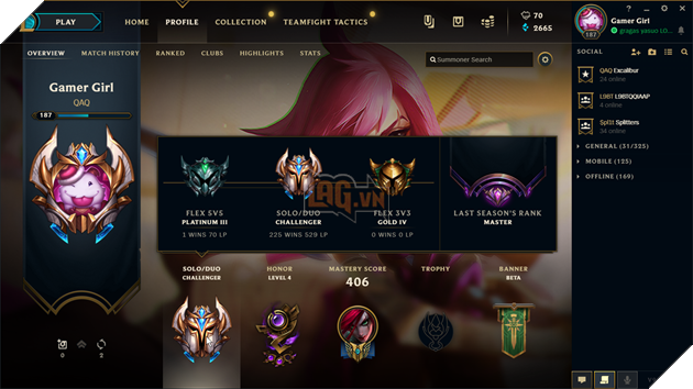 LMHT: Xuất hiện cô nàng có tận 3 tài khoản Thách Đấu và chỉ chơi mỗi Katarina 3