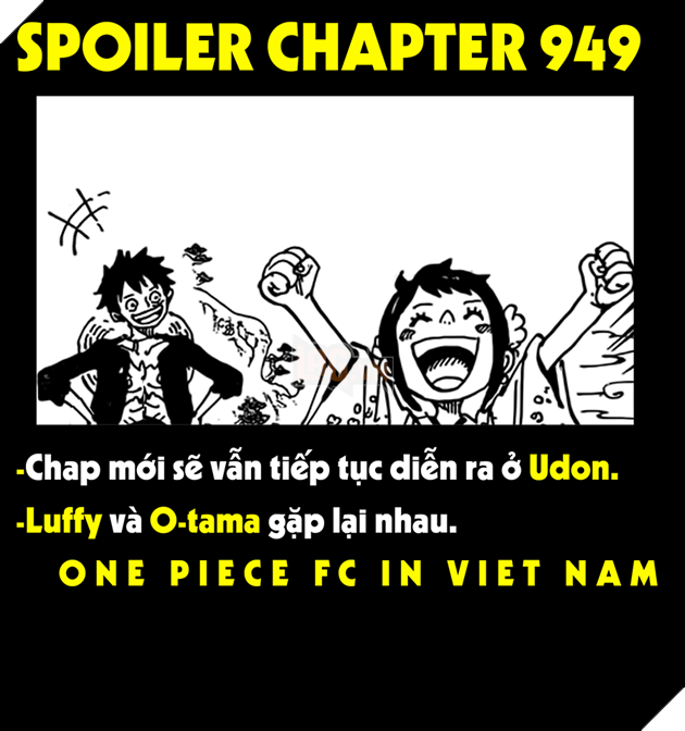 Spoiler Chinh Thức One Piece 949 Luffy Gặp Lại O Tama ở Nha Tu Udon