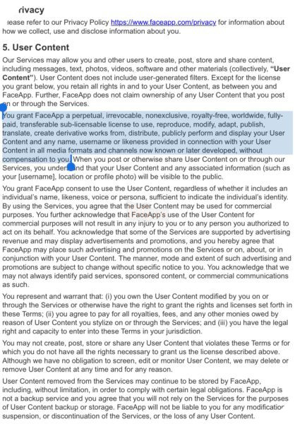 Filter Old của FaceApp chắc hẳn rất thú vị, nhưng người dùng cần lưu ý điều khoản sau 2