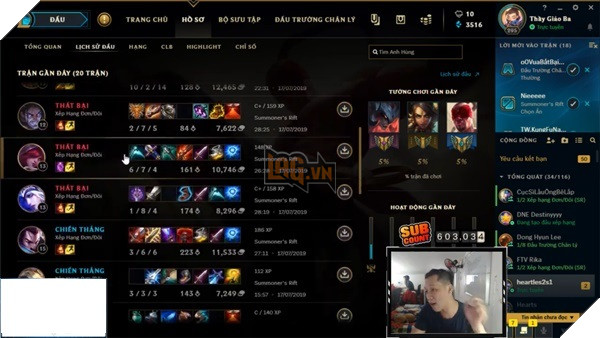 LMHT: Thầy Ba đánh cược nêu EVOS thua thì thầy sẽ xóa kênh ngay lập tức