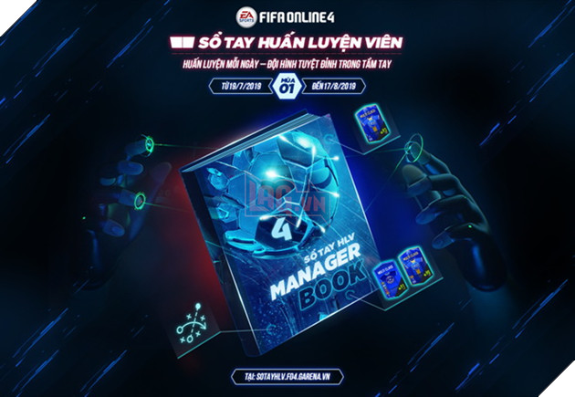 FIFA Online 4: Hướng dẫn sử dụng Sổ tay Huấn Luyện Viên Mùa 1 hiệu quả và nhiều quà nhất