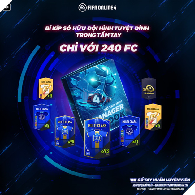 FIFA Online 4: Hướng dẫn sử dụng Sổ tay Huấn Luyện Viên Mùa 1 hiệu quả và nhiều quà nhất 2