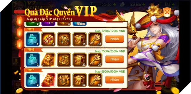 Danh Tướng 3Q VNG tặng quà giá trị lên đến 5 triệu đồng khi ra mắt server đặc biệt 3