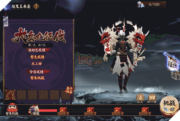 Âm Dương Sư: Hướng dẫn Siêu Quỷ Vương Đại Nhạc Hoàn đủ 7 ngày sát thương cao nhất 4