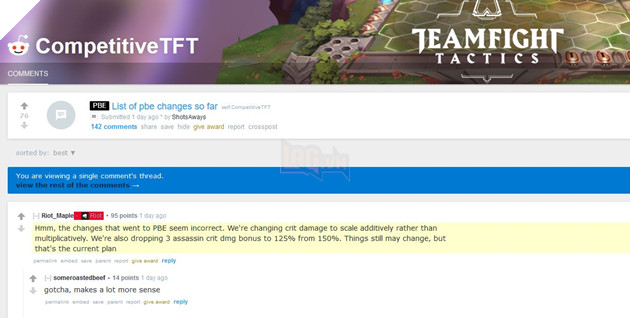 Đấu Trường Chân Lý: Bản cập nhật 9.14B sẽ nerf Sát Thủ thẳng tay không còn bá đạo nữa 3