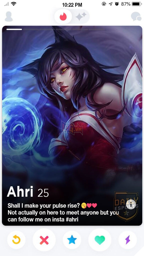 Sẽ như thế nào nếu như những vị tướng của LMHT sử dụng Tinder?