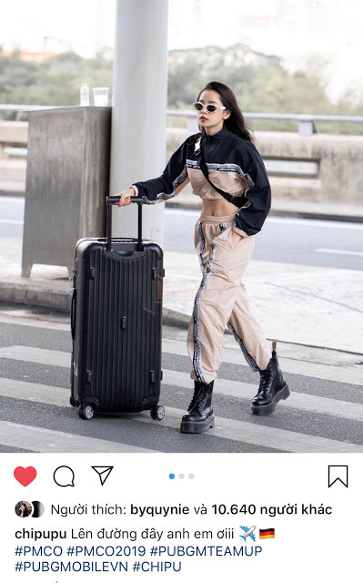 Chi Pu xinh đẹp xuất thần, lên đường tham gia giải đấu PUBG Mobile lớn nhất hành tinh tổ chức tại Đức 3