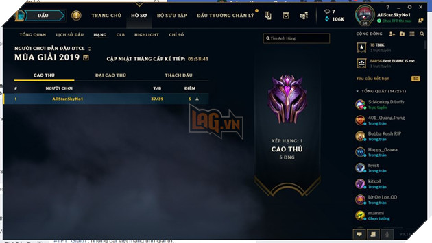 Game thủ Rank Cao Thủ Đấu Trường Chân Lý hướng dẫn cách leo rank một cách hiệu quả nhất