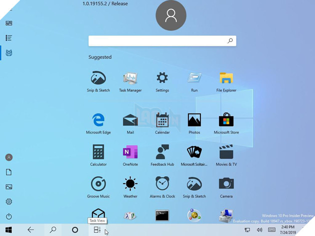Microsoft vô tình để lộ phiên bản Windows 10 với Start Menu mới 2