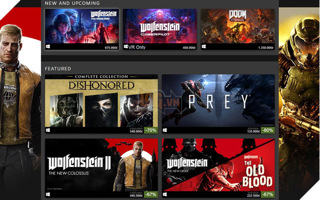 Hàng loạt game bom tấn bao gồm Doom, Prey, RAGE 2 và còn nhiều hơn thế được giảm giá trên Steam 3