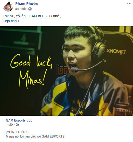LMHT: Minas chính thức rời khỏi GAM Esports sau biết bao nhiêu tin đồn 3