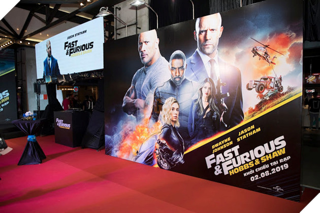 Tưng bừng họp báo ra mắt Fast & Furious: Hobbs & Shaw tại TP.HCM