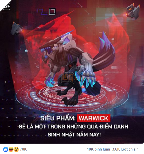 Warwick Siêu Phẩm chính là quà sinh nhật mà LMHT dành cho game thủ Việt Nam 6