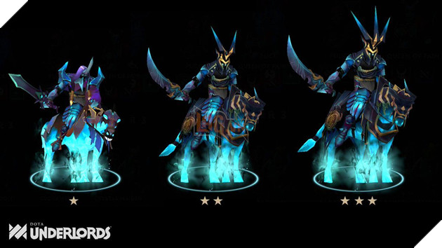 Dota Underlords - Xem qua nhưng thiết kế tạo hình tướng 2 sao 3 sao mới trong bản cập nhật kế 2